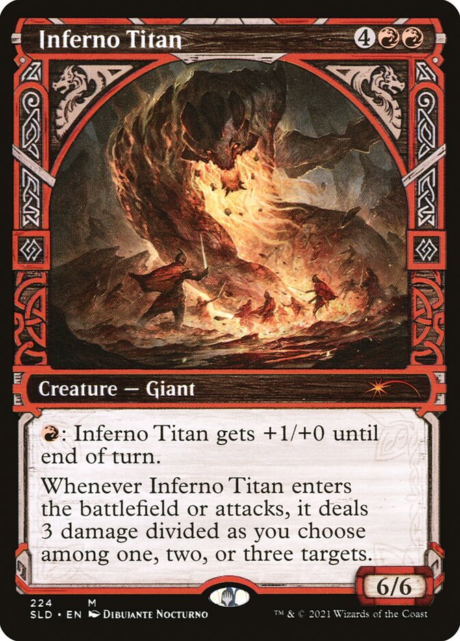 Inferno Titan [Secret Lair Drop Series] | The CG Realm