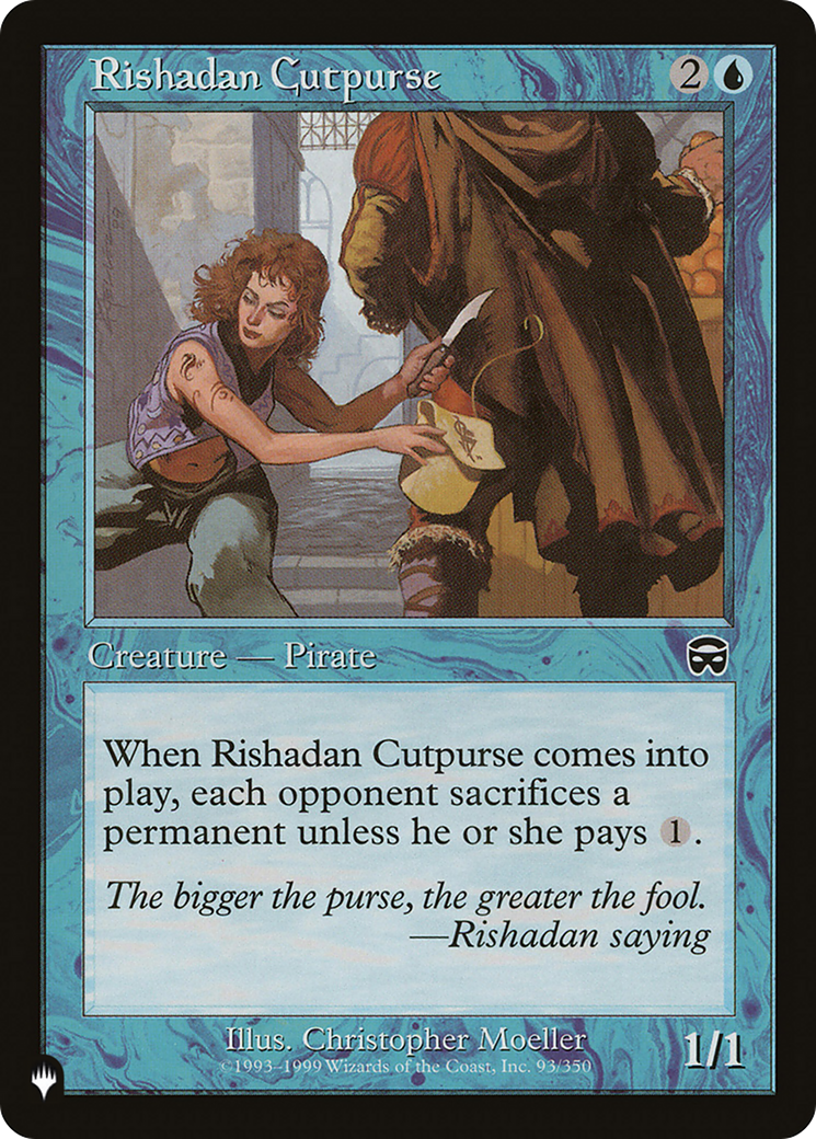 Rishadan Cutpurse [The List] | The CG Realm