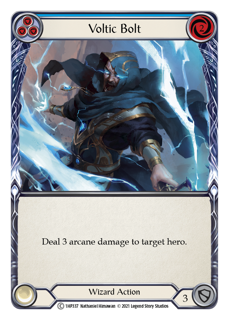 Voltic Bolt (Blue) [1HP337] (History Pack 1) | The CG Realm