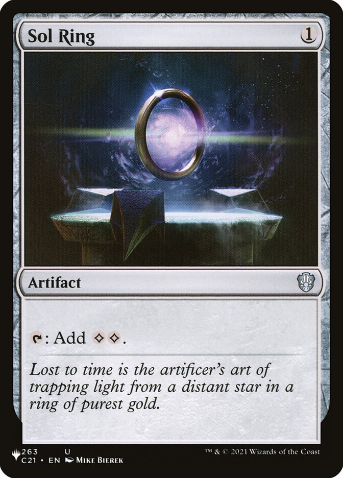 Sol Ring [Secret Lair: Heads I Win, Tails You Lose] | The CG Realm