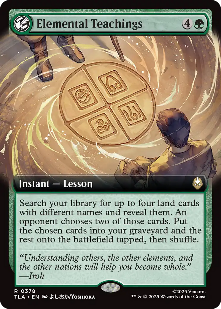 Elemental Teachings (Extended Art) [Avatar: The Last Airbender] | The CG Realm