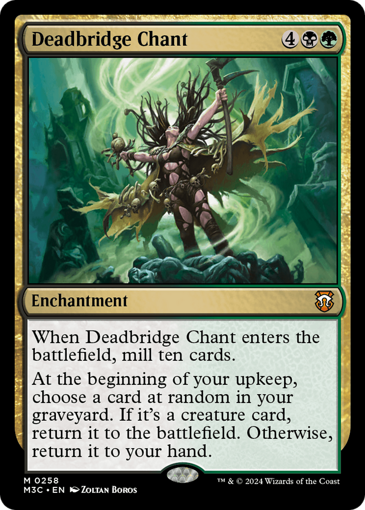 Deadbridge Chant [Modern Horizons 3 Commander] | The CG Realm