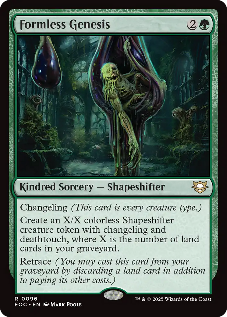 Formless Genesis [Edge of Eternities Commander] | The CG Realm