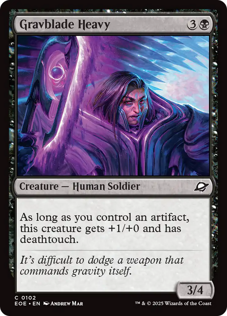 Gravblade Heavy [Edge of Eternities] | The CG Realm