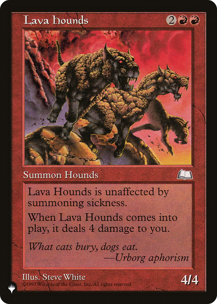 Lava Hounds [The List] | The CG Realm