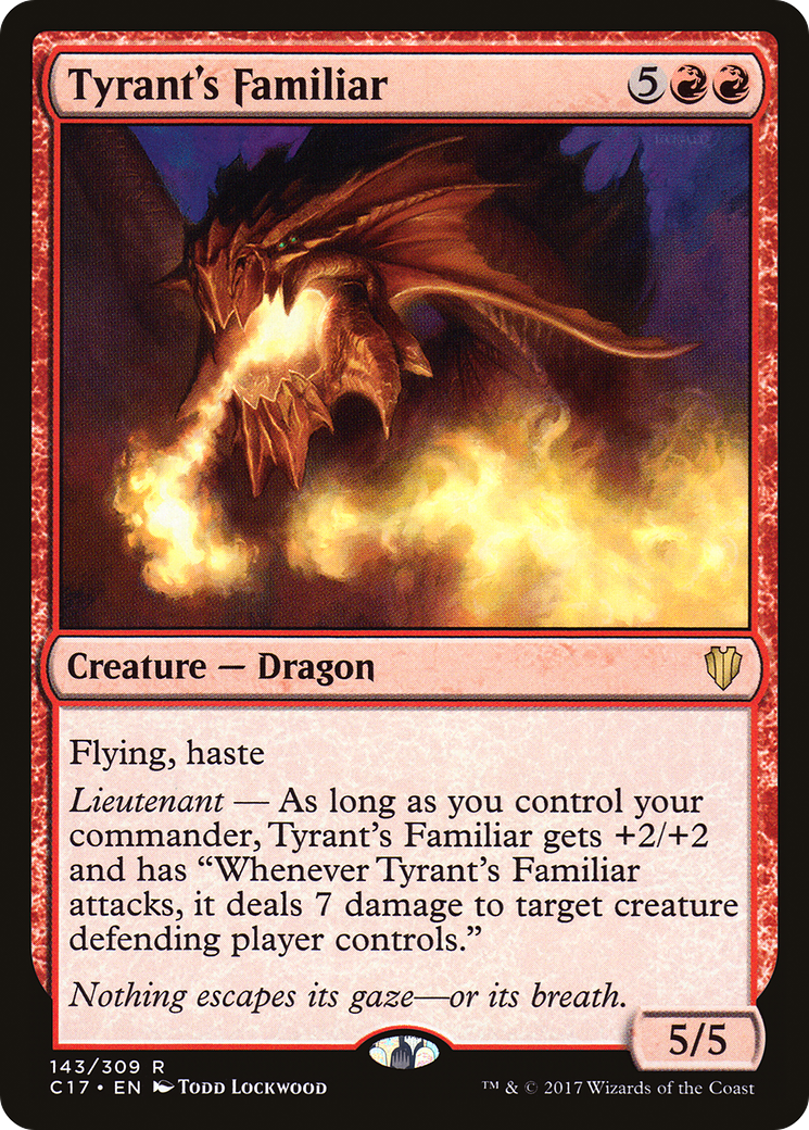 Tyrant's Familiar (C17-143) - Commander 2017