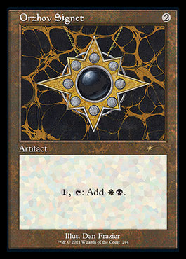 Orzhov Signet (Retro) [Secret Lair Drop Series] | The CG Realm