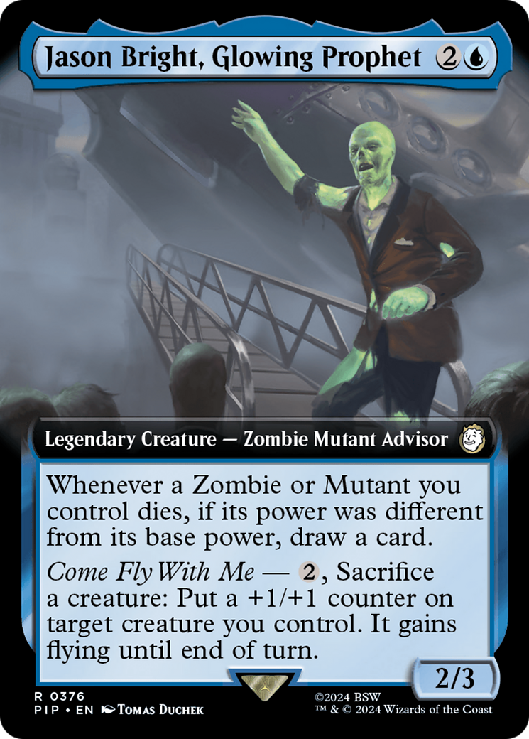 Jason Bright, Glowing Prophet (Extended Art) [Fallout] | The CG Realm