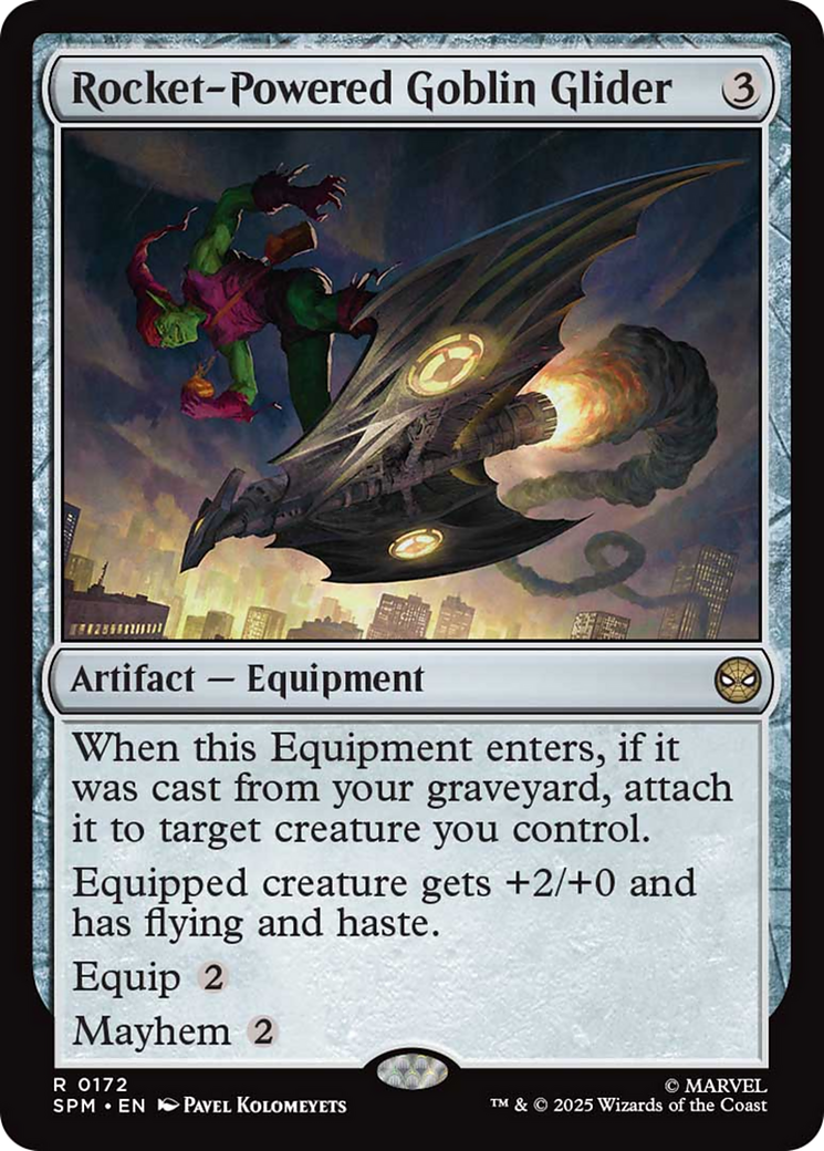 Rocket-Powered Goblin Glider [Marvel's Spider-Man] | The CG Realm