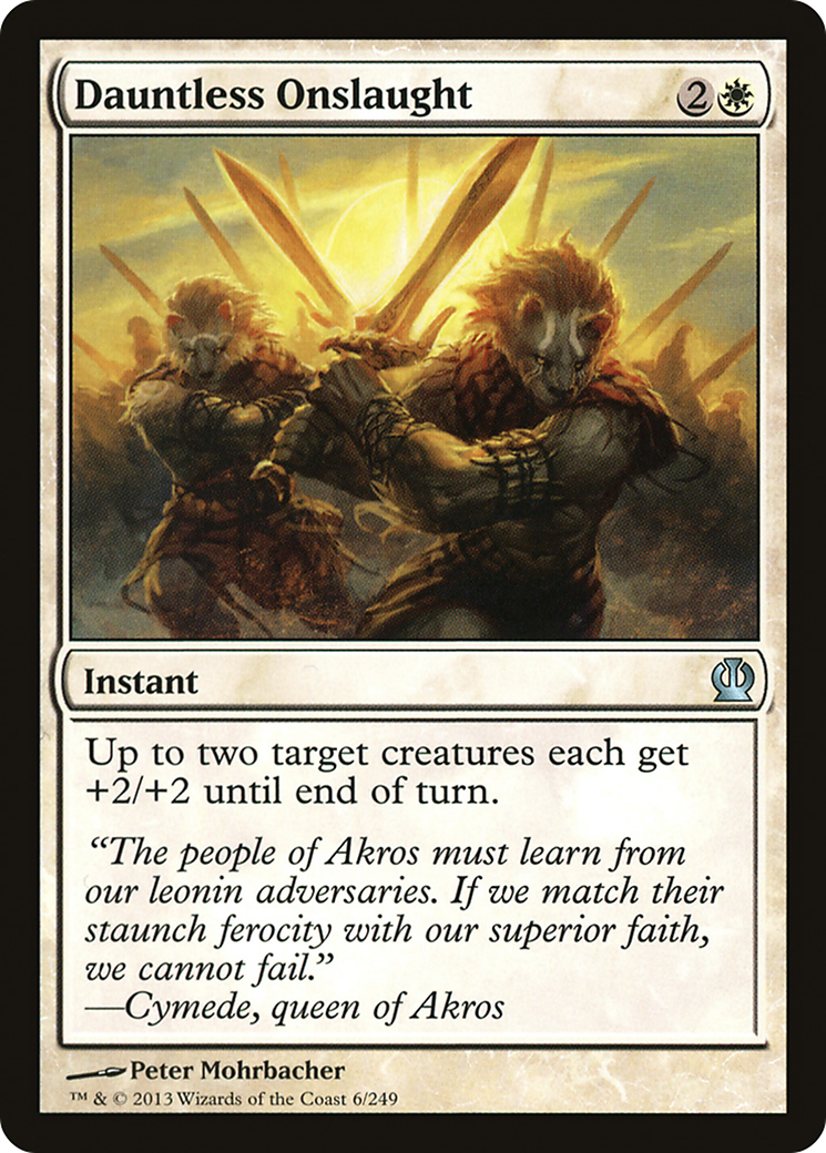 Dauntless Onslaught (THS-006) - Theros
