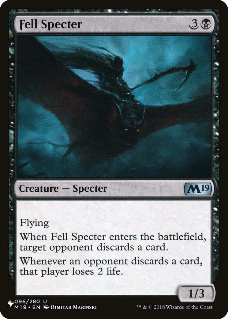 Fell Specter [The List] | The CG Realm