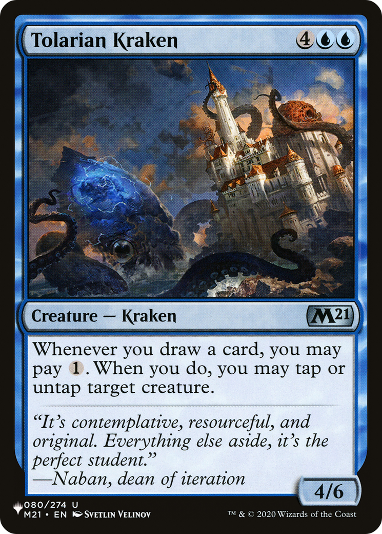 Tolarian Kraken [The List] | The CG Realm