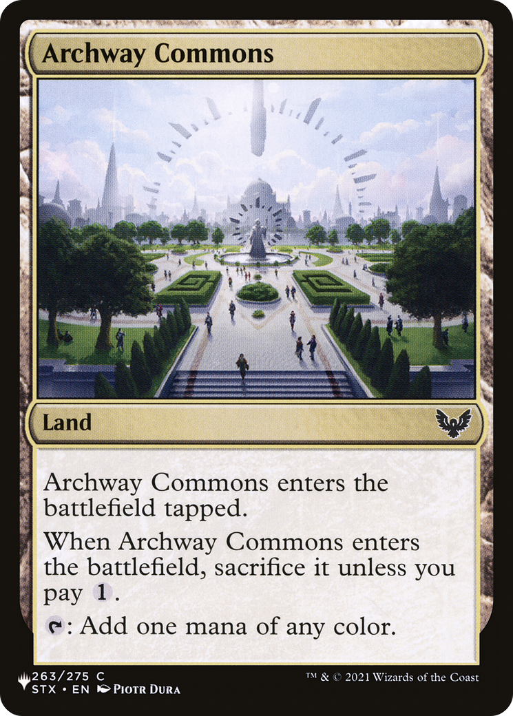 Archway Commons [The List] | The CG Realm