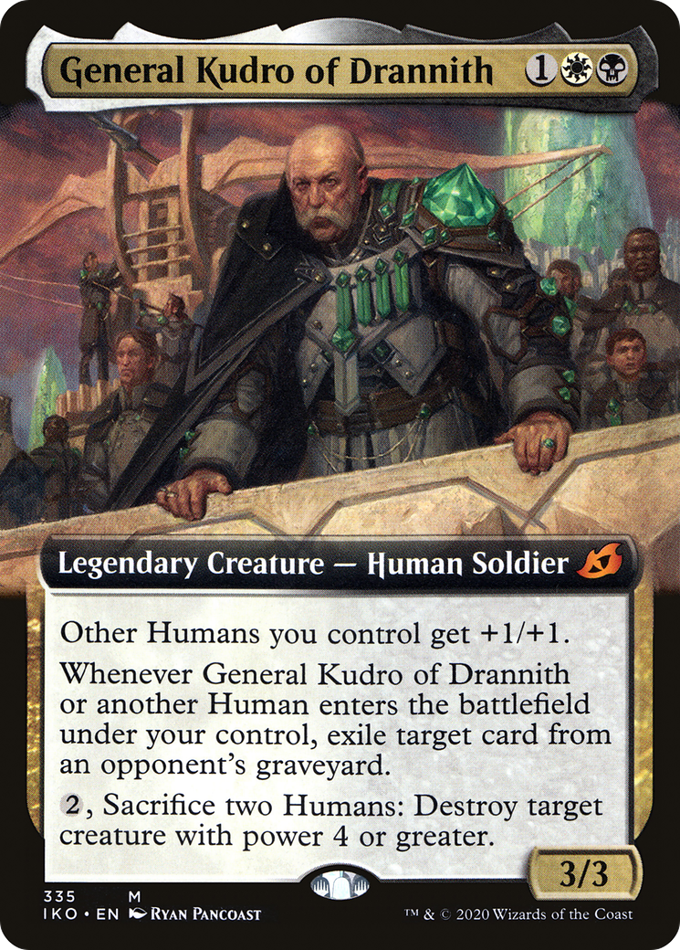 General Kudro of Drannith (Extended Art) (IKO-335) - Ikoria: Lair of Behemoths: (Extended Art)