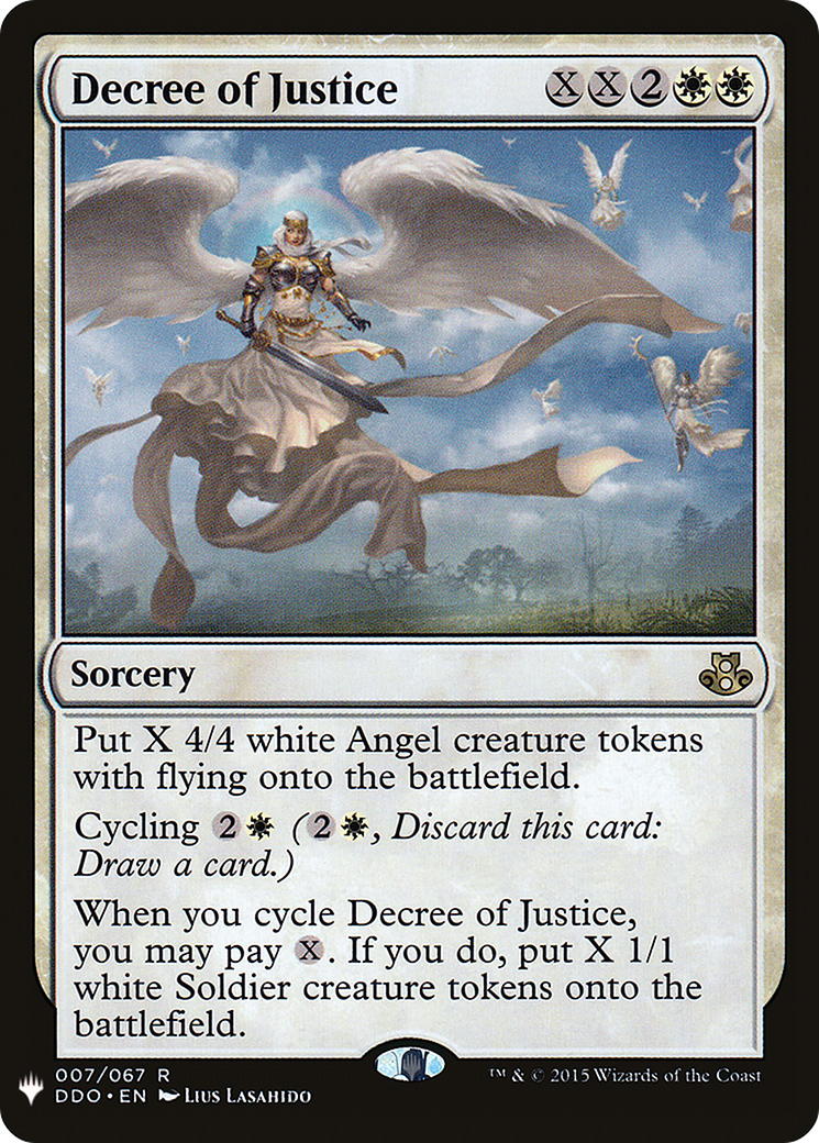 Decree of Justice (LIST-DDO-7) - The List