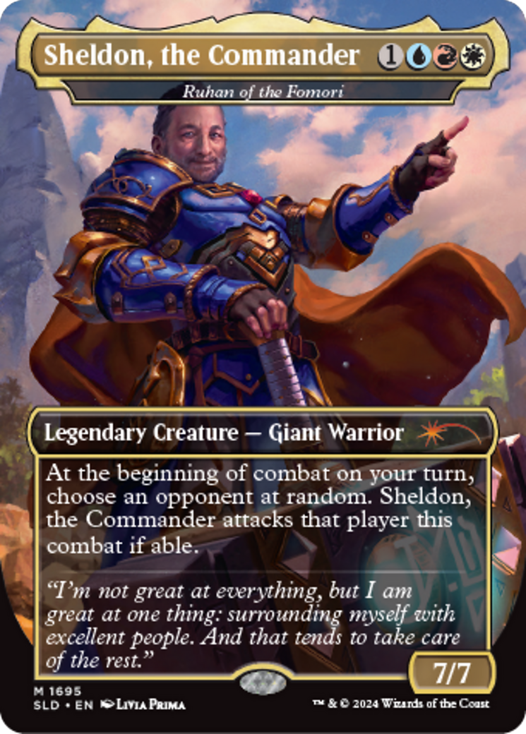 Ruhan of the Fomori - Sheldon, the Commander [Secret Lair: Sheldon's Spellbook] | The CG Realm