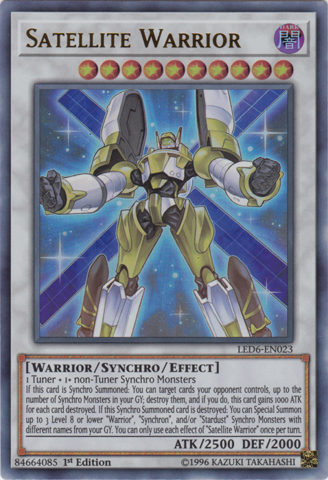Satellite Warrior [LED6-EN023] Ultra Rare | The CG Realm