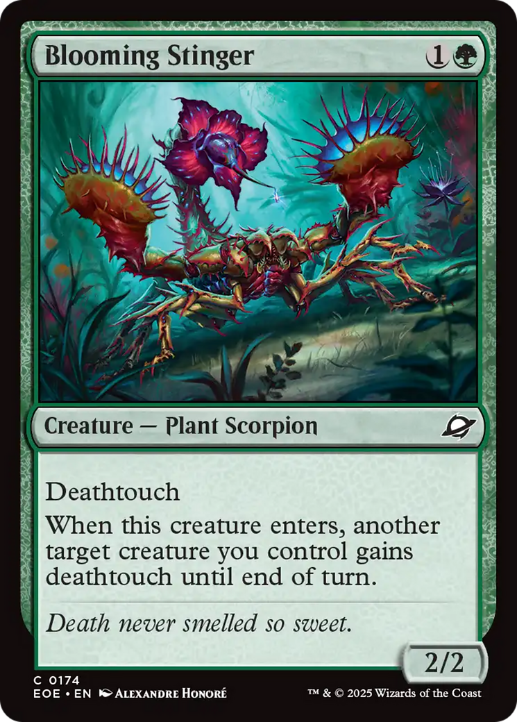 Blooming Stinger [Edge of Eternities] | The CG Realm