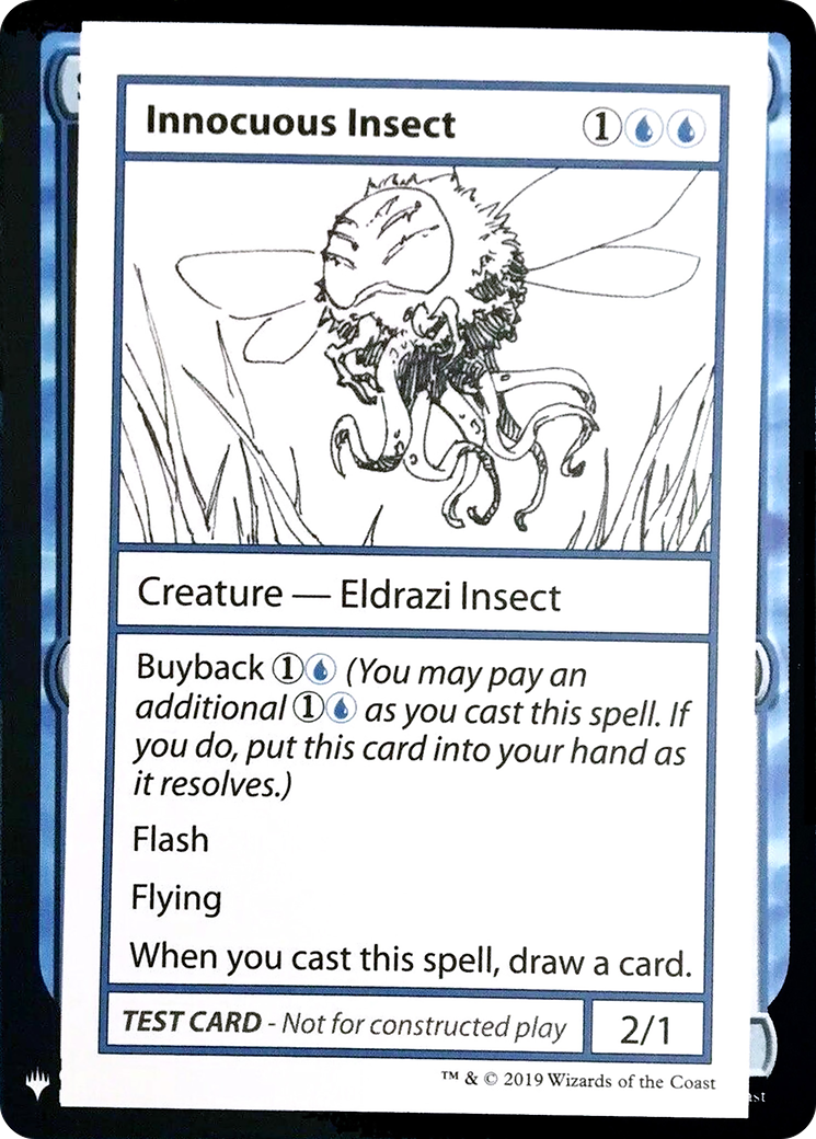 Innocuous Insect (CMB1-) - Mystery Booster Playtest Cards 2019