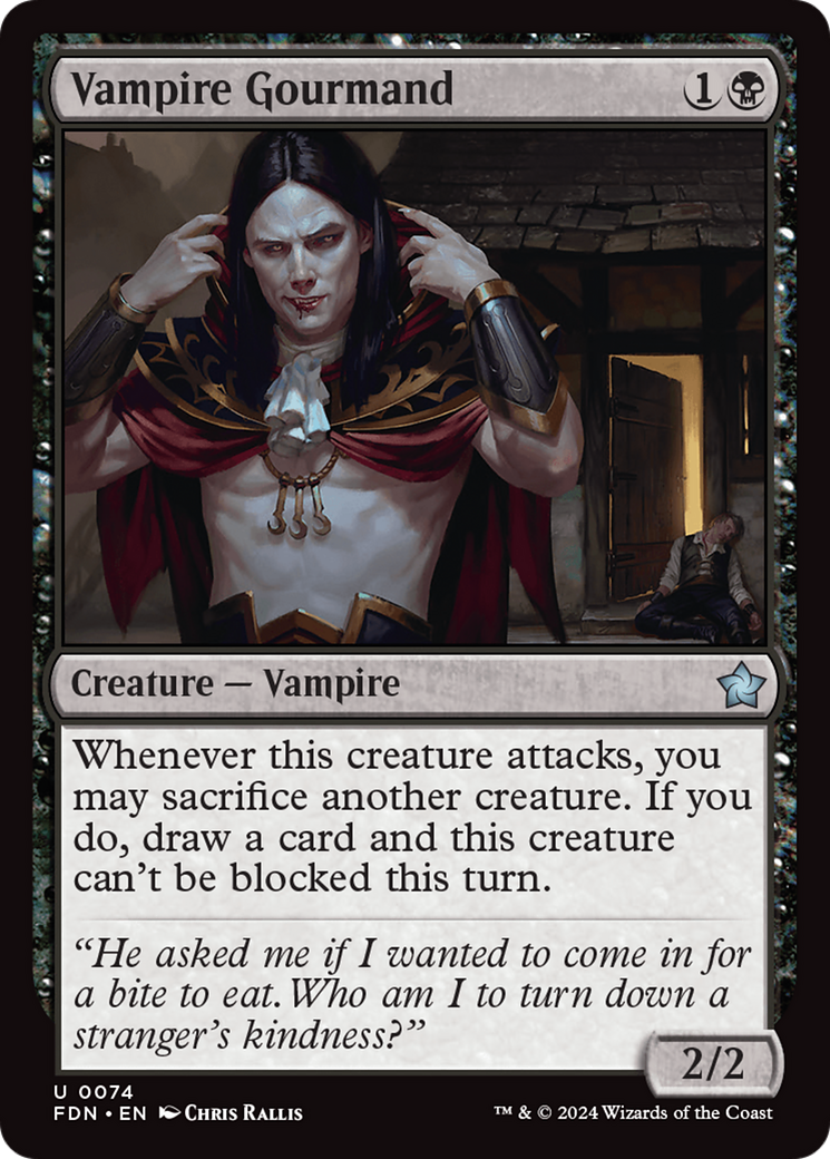 Vampire Gourmand [Foundations] | The CG Realm