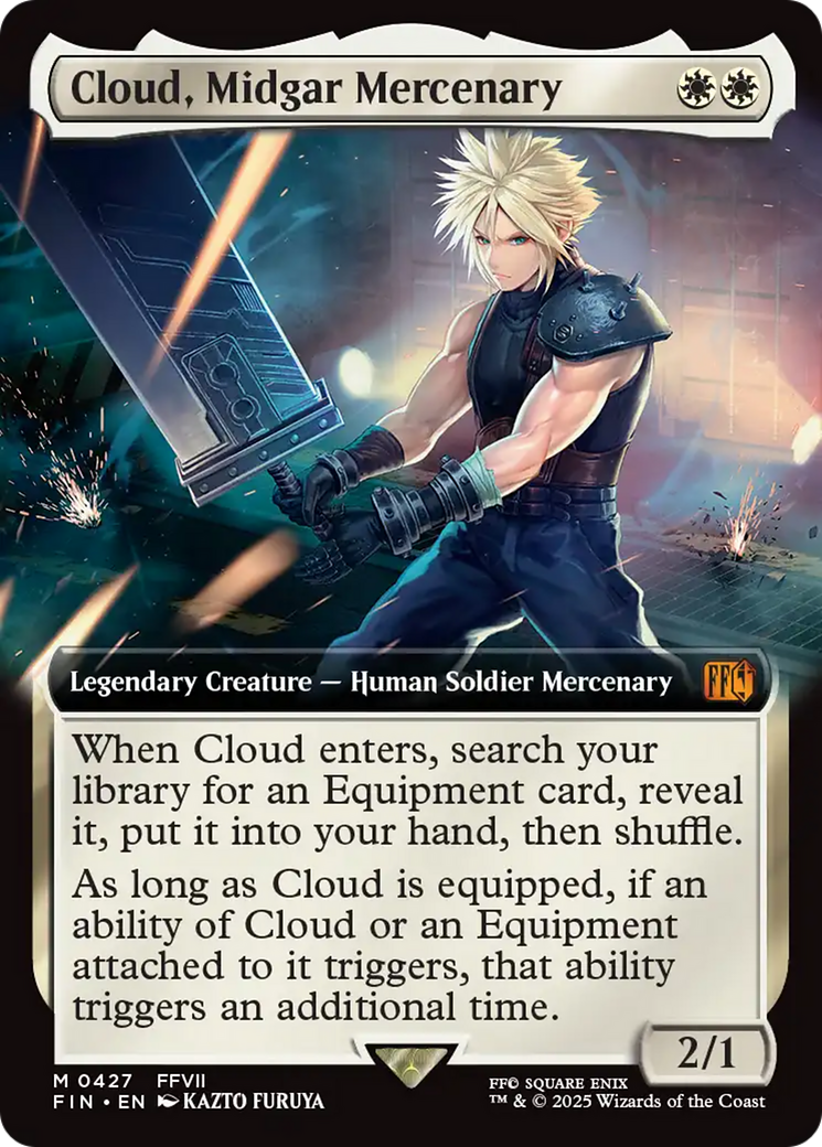 Cloud, Midgar Mercenary (Extended Art) [FINAL FANTASY] | The CG Realm