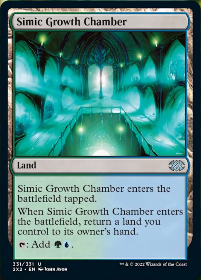 Simic Growth Chamber [Double Masters 2022] | The CG Realm