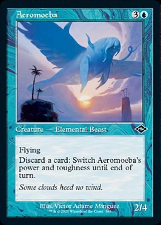Aeromoeba (Retro Frame) (MH2-389) - Modern Horizons 2 Foil