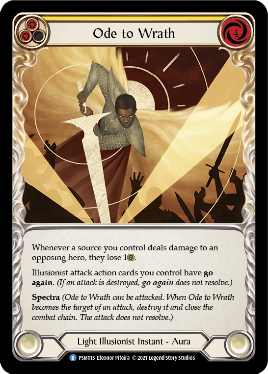 Ode to Wrath [PSM015] (Monarch Prism Blitz Deck) | The CG Realm