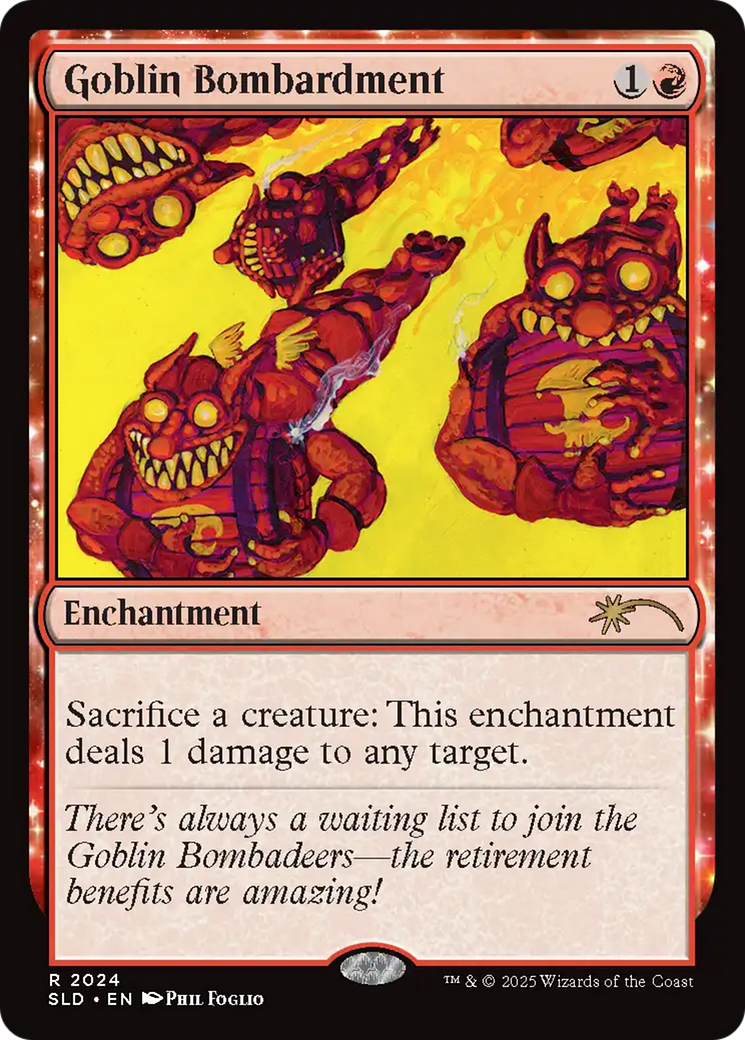 Goblin Bombardment (2024) [Secret Lair Drop Series] | The CG Realm