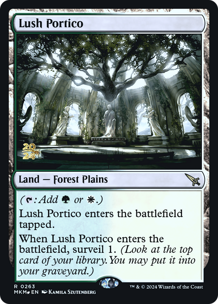 Lush Portico [Murders at Karlov Manor Prerelease Promos] | The CG Realm