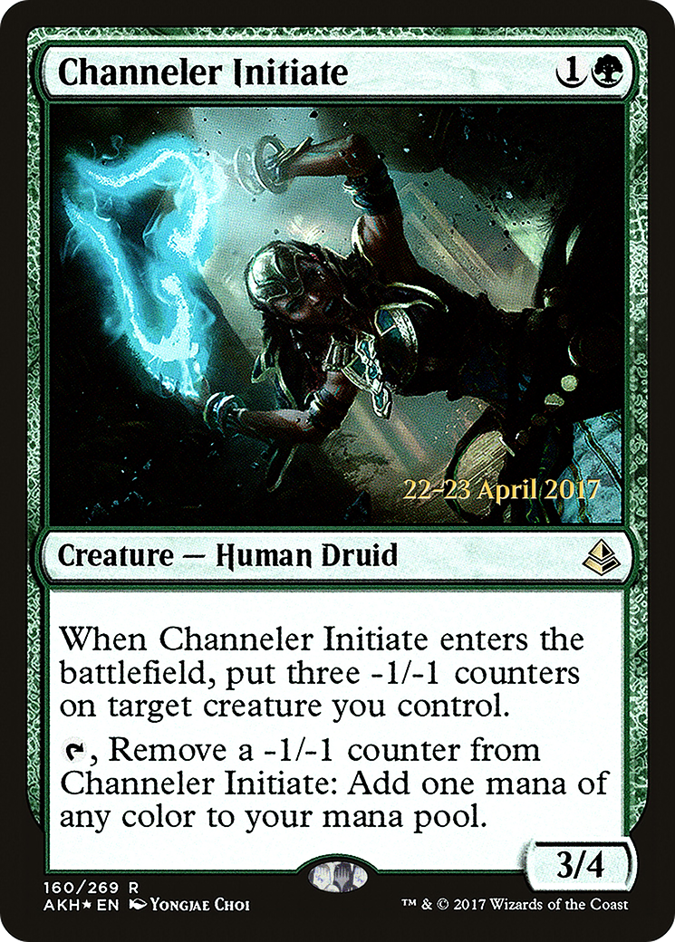 Channeler Initiate (PRE-160S) - Amonkhet Promos Foil