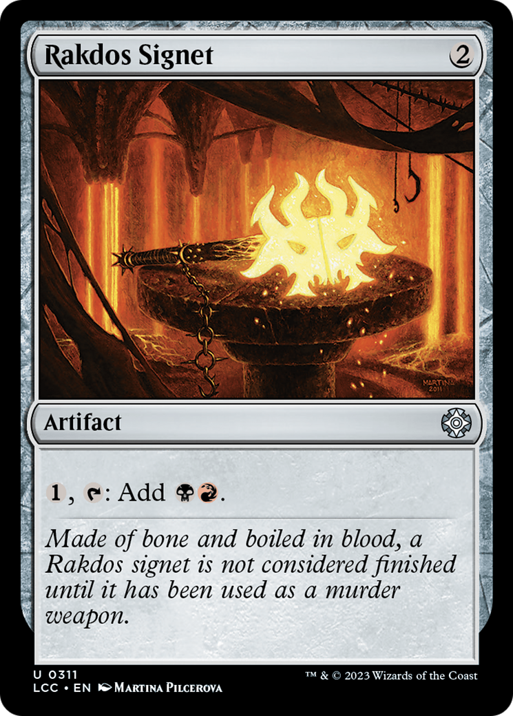 Rakdos Signet [The Lost Caverns of Ixalan Commander] | The CG Realm