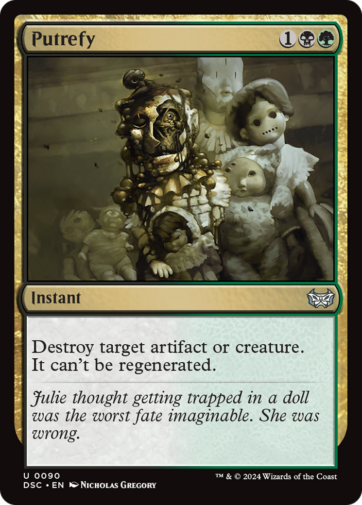 Putrefy [Duskmourn: House of Horror Commander] | The CG Realm