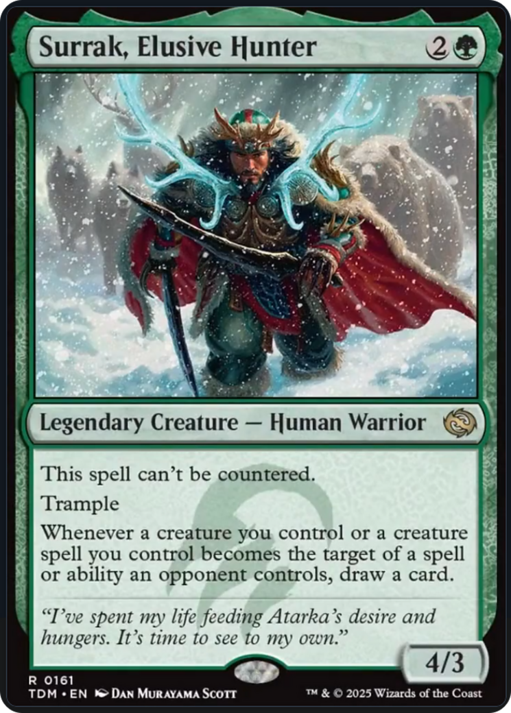 Surrak, Elusive Hunter [Tarkir: Dragonstorm] | The CG Realm
