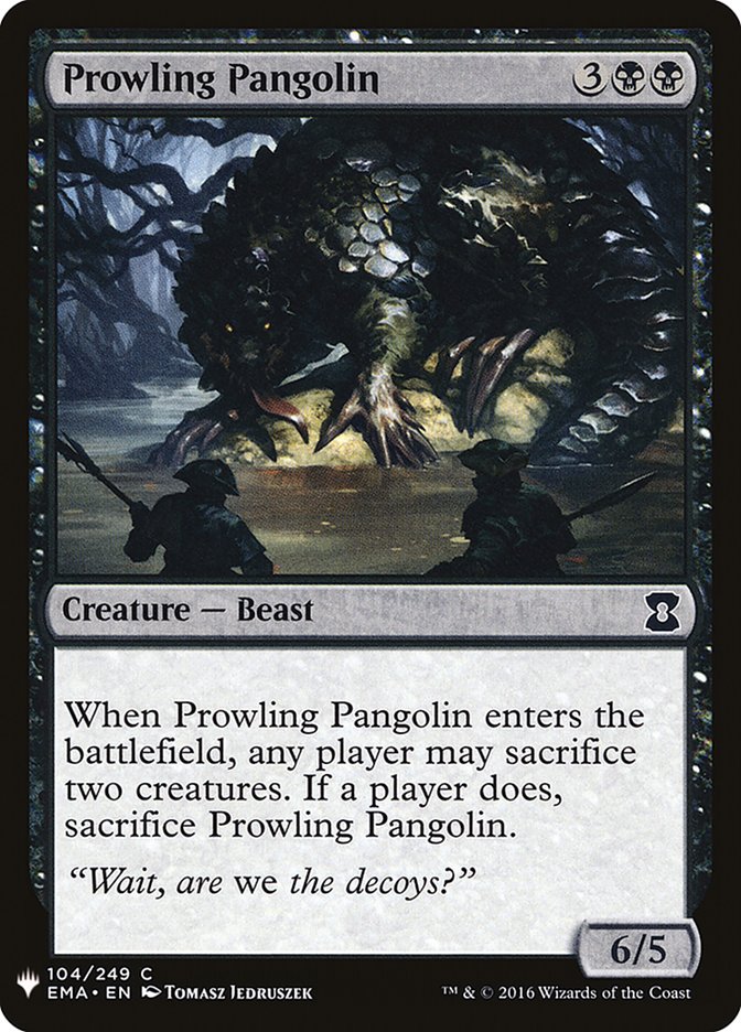 Prowling Pangolin [Mystery Booster] | The CG Realm