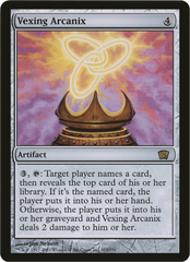 Vexing Arcanix (Oversized) [Eighth Edition Box Topper] | The CG Realm