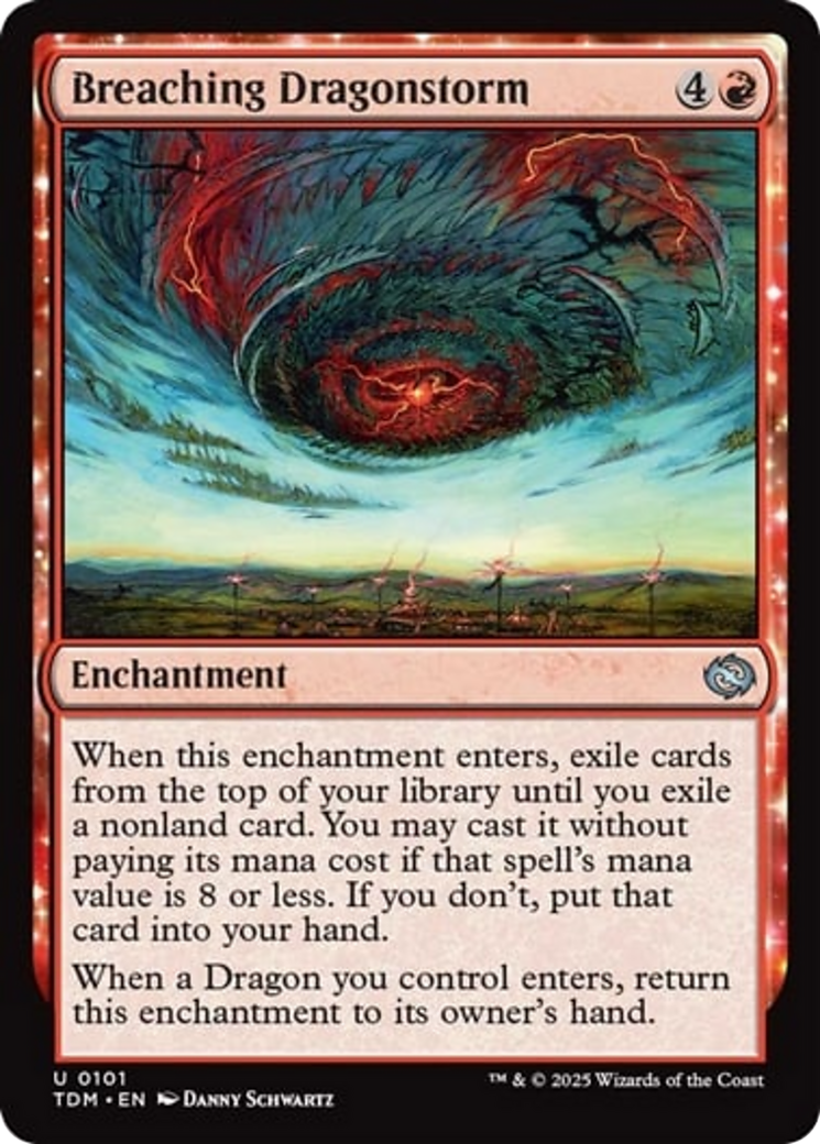 Breaching Dragonstorm (Showcase) [Tarkir: Dragonstorm] | The CG Realm