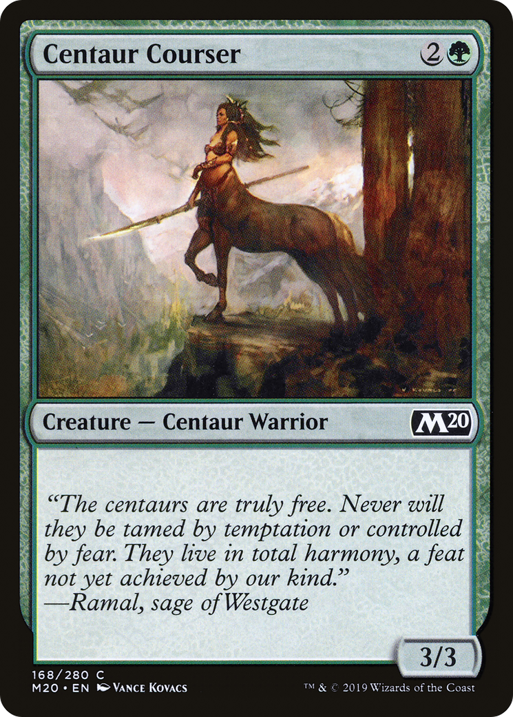 Centaur Courser (M20-168) - Core Set 2020