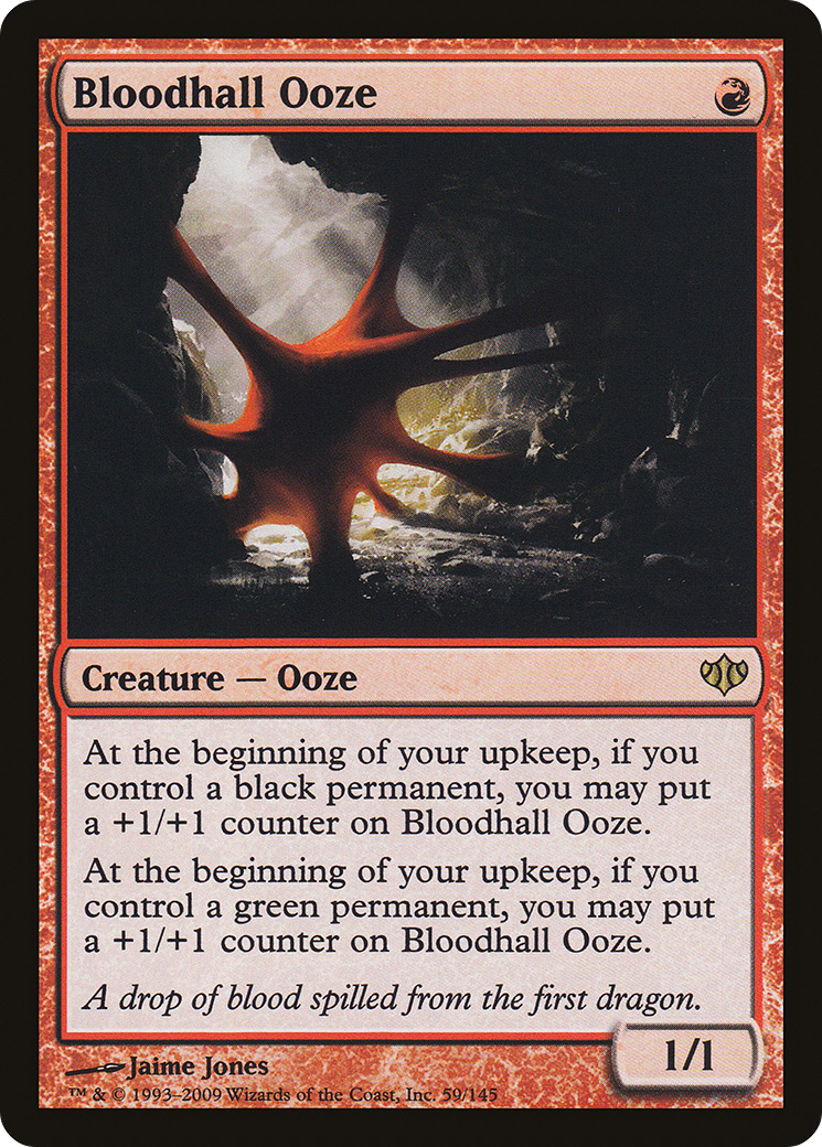 Bloodhall Ooze (CON-050) - Conflux