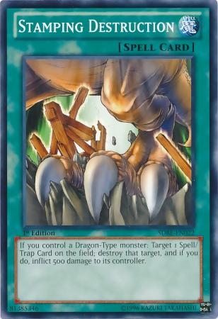 Stamping Destruction [SDBE-EN022] Common | The CG Realm