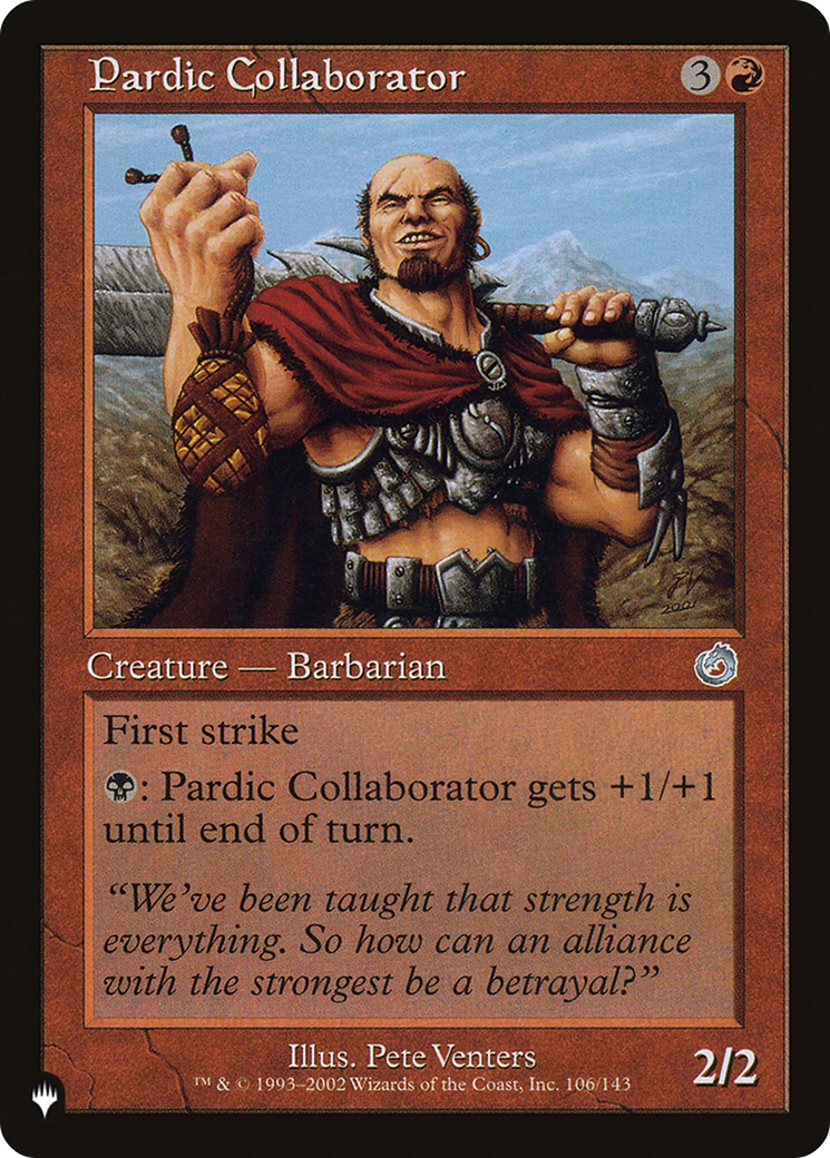 Pardic Collaborator [The List] | The CG Realm
