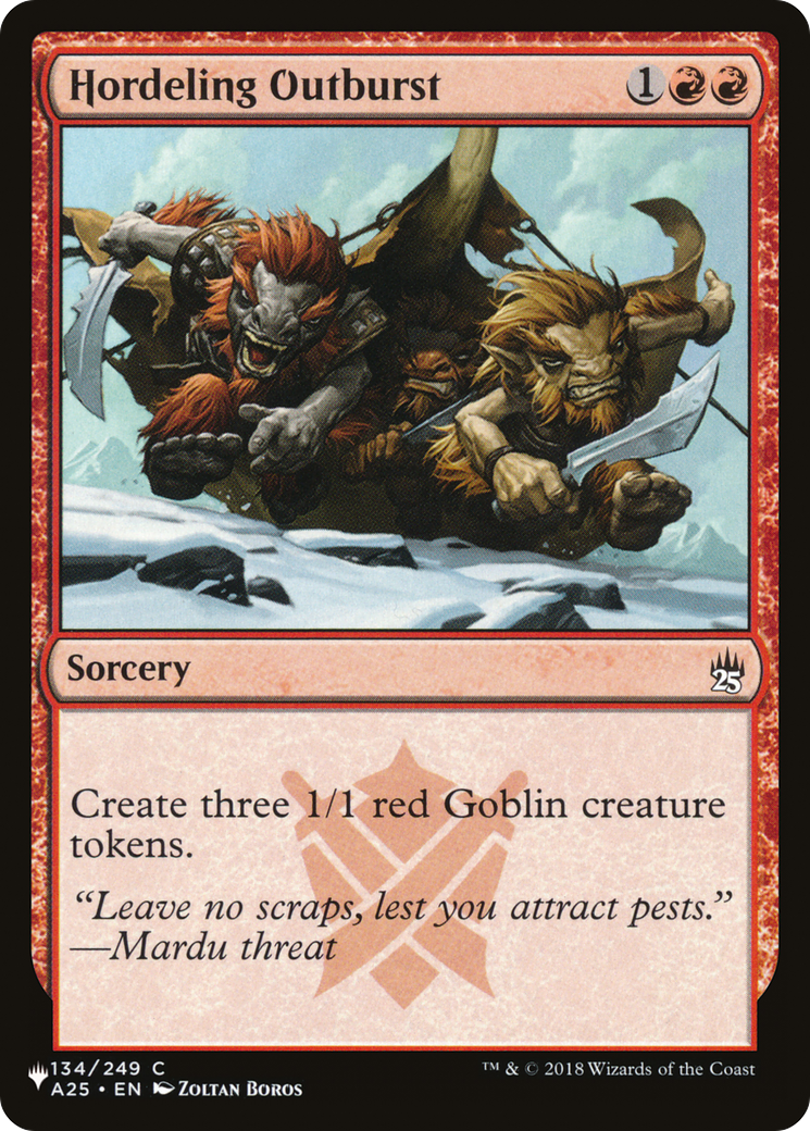Hordeling Outburst [The List] | The CG Realm
