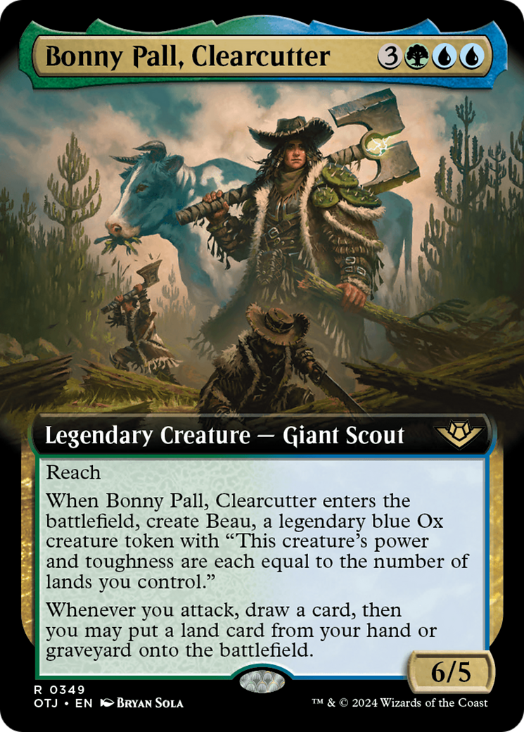 Bonny Pall, Clearcutter (Extended Art) [Outlaws of Thunder Junction] | The CG Realm