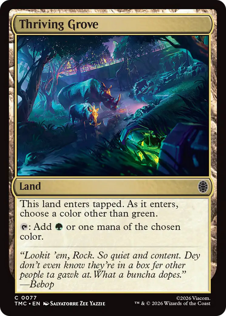 Thriving Grove [Teenage Mutant Ninja Turtles Commander] | The CG Realm