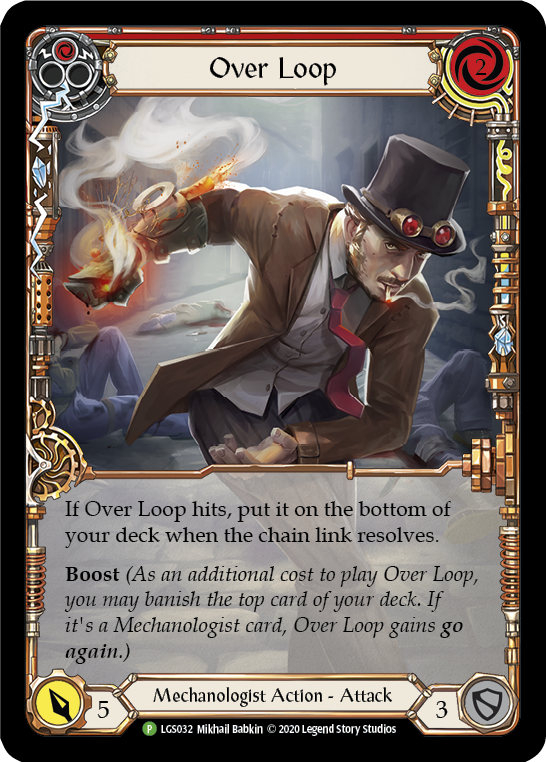 Over Loop (Red) [LGS032] (Promo)  Rainbow Foil | The CG Realm