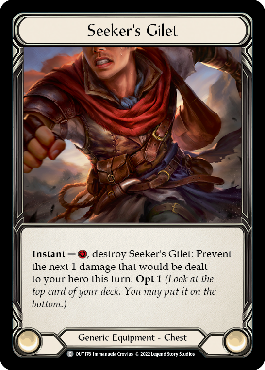 Seeker's Gilet [OUT176] (Outsiders) | The CG Realm