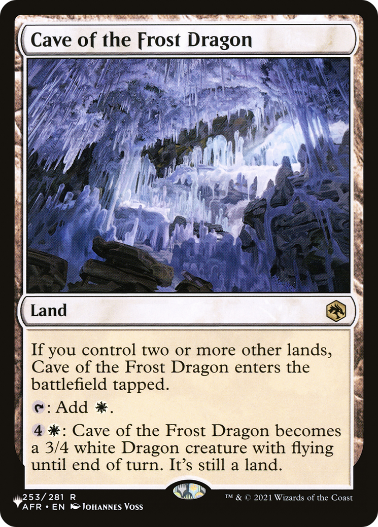Cave of the Frost Dragon [The List] | The CG Realm