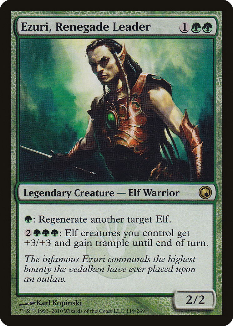 Ezuri, Renegade Leader (SOM-119) - Scars of Mirrodin