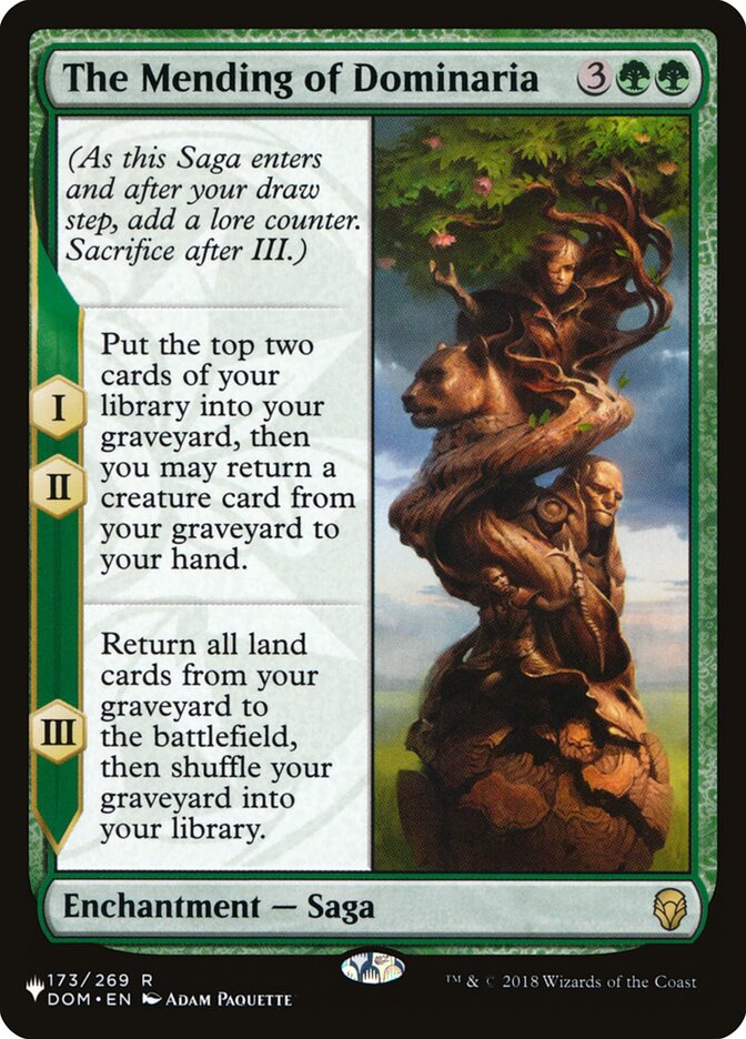 The Mending of Dominaria [The List] | The CG Realm