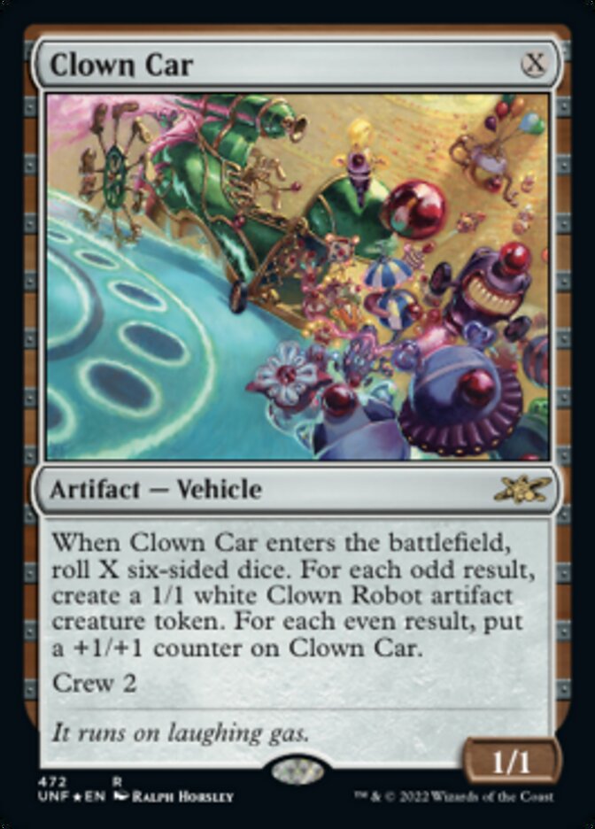 Clown Car (Galaxy Foil) [Unfinity] | The CG Realm